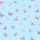 Многоцветные бабочки на голубом фоне флизелиновых обоев с крупным рапортом для детской  из каталога Twins